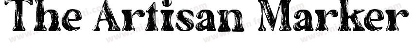 The Artisan Marker Serif Regular字体转换